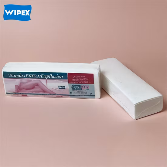 Tiras de cera para remoção de pelos para rosto, corpo, tira de cera depilatória, não