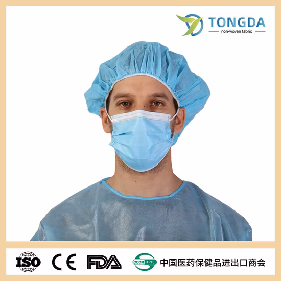 Bfe 99% Fábrica Hipoalergênico FDA CE Nível 3 Máscara facial protetora para crianças 3 camadas Máscara facial descartável médica cirúrgica não tecida
