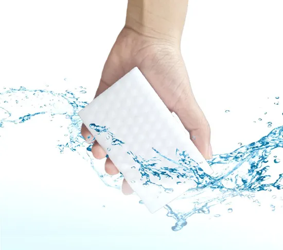 Esponja mágica de melamina de alta densidade Topeco 2021 Novo produto para limpeza doméstica