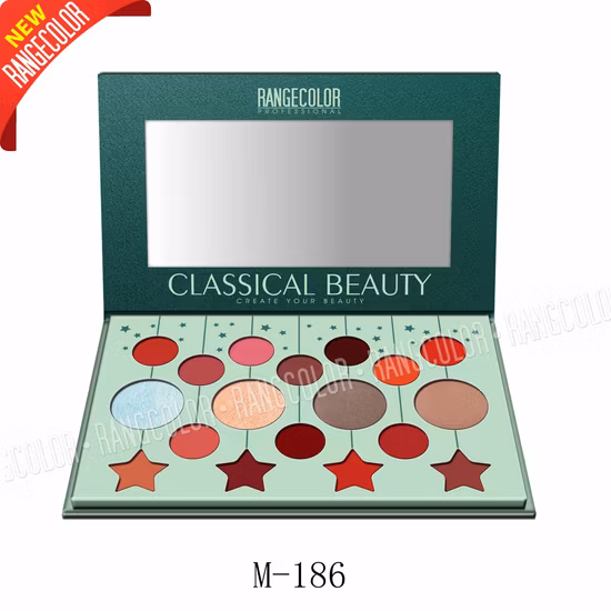 Fabricante de sombras OEM com alto pigmento de cosméticos de qualidade de marca superior