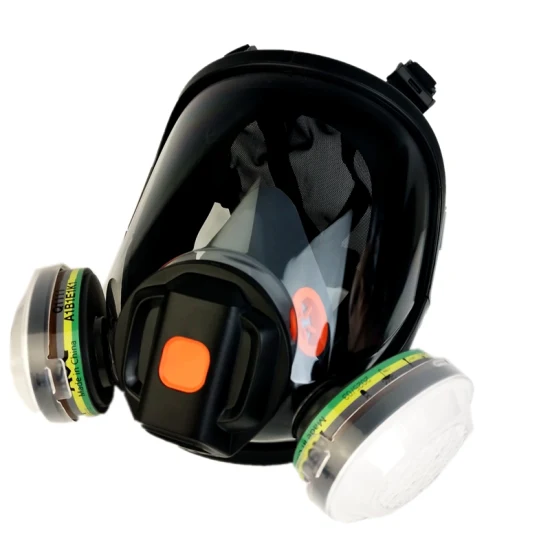 Máscara de gás com respirador de segurança para amplificador de fala com novo design na China
